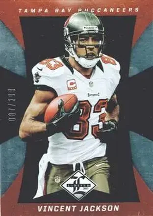 2013 Panini Limited #93 - Vincent Jackson - Tampa Bay Buccaneers