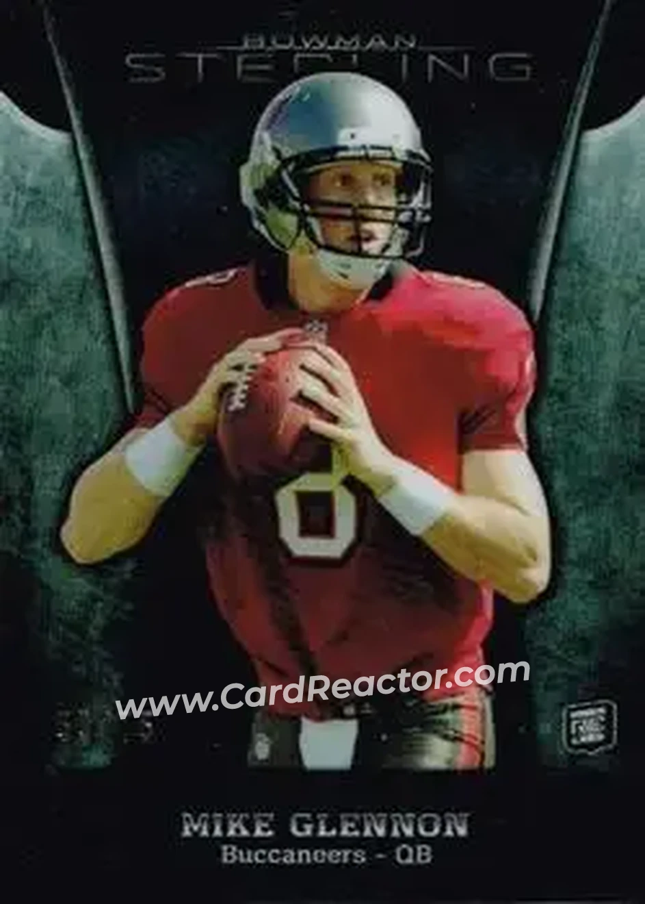 2013 Bowman Sterling - Black Refractors #85 - Mike Glennon - Tampa Bay Buccaneers - Front 2013 Bowman Sterling - Black Refractors #85 - Mike Glennon - Tampa Bay Buccaneers - Front