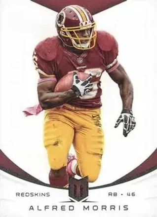 2013 Panini Momentum #1 - Alfred Morris - Washington Redskins