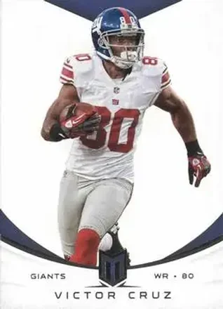2013 Panini Momentum #6 - Victor Cruz - New York Giants
