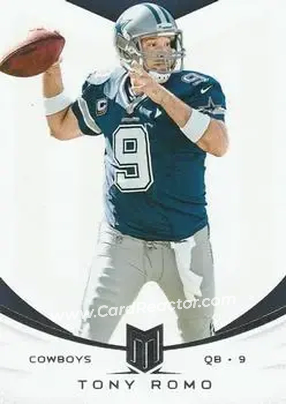2013 Panini Momentum #9 - Tony Romo - Dallas Cowboys - Front