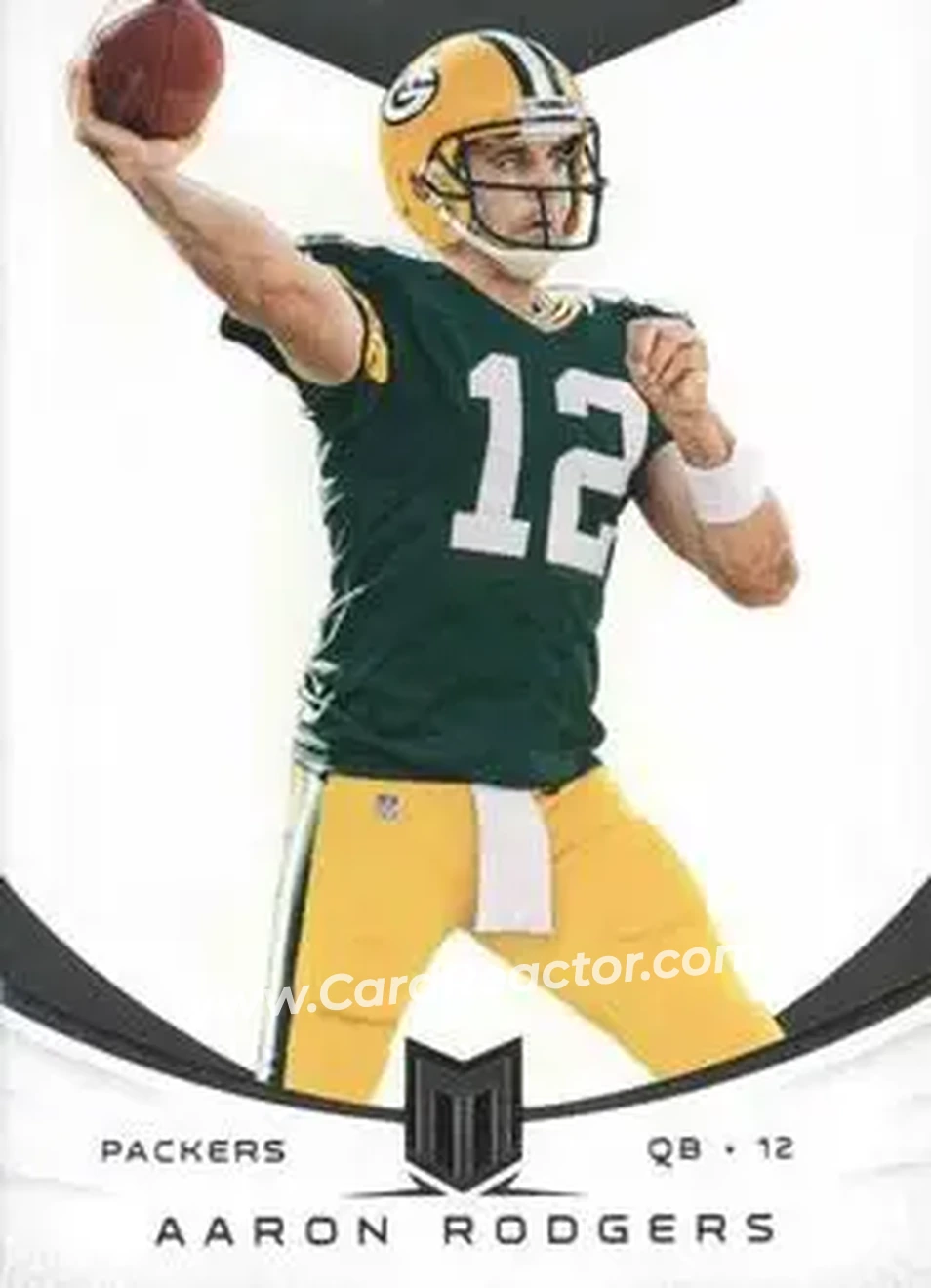 2013 Panini Momentum #13 - Aaron Rodgers - Green Bay Packers - Front