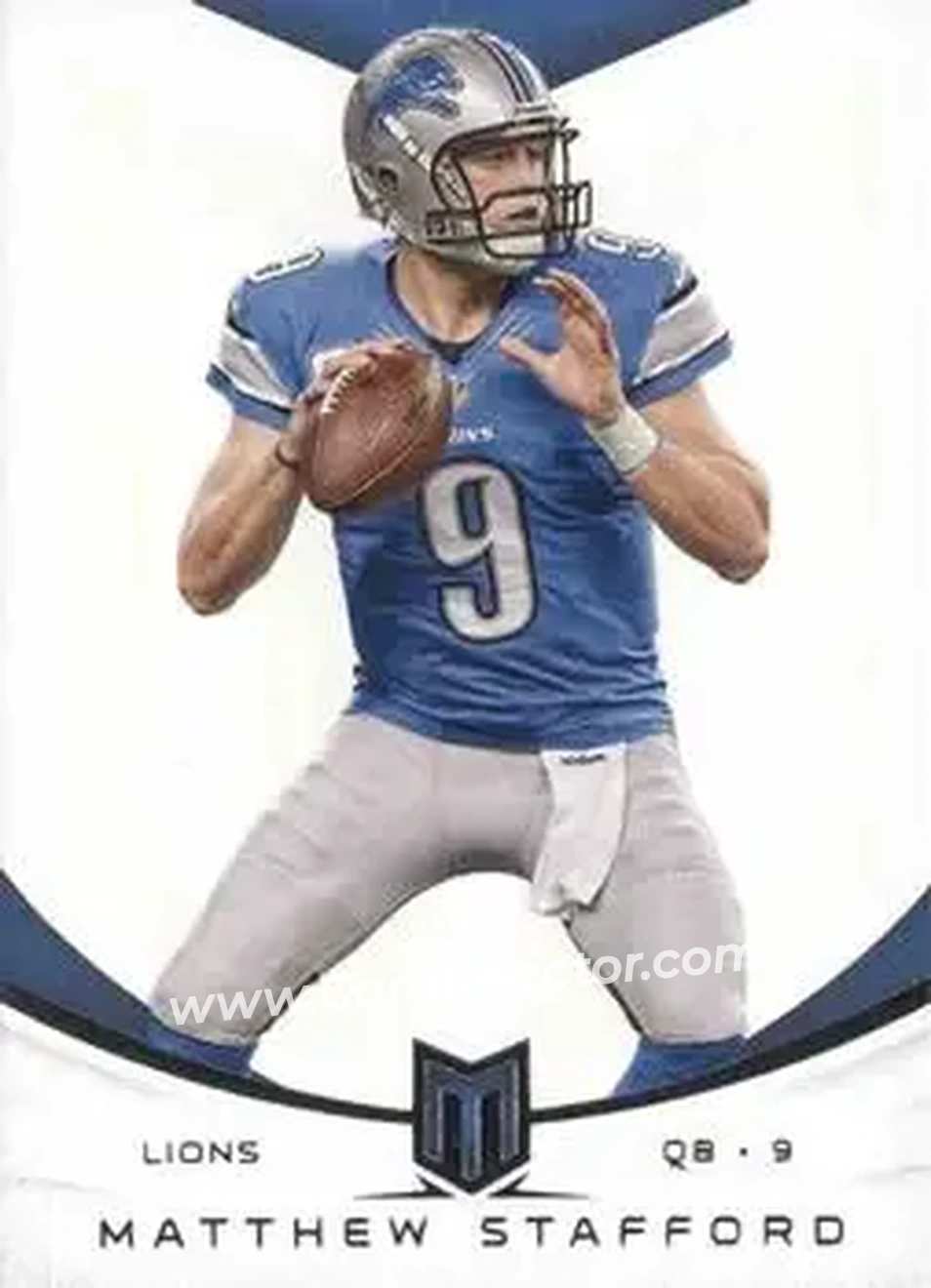 2013 Panini Momentum #24 - Matthew Stafford - Detroit Lions - Front