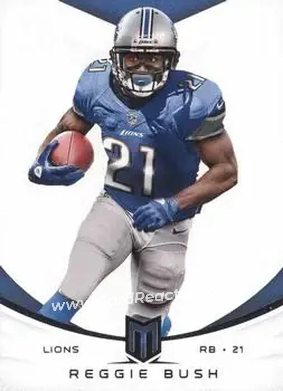 2013 Panini Momentum #25 - Reggie Bush - Detroit Lions - Front