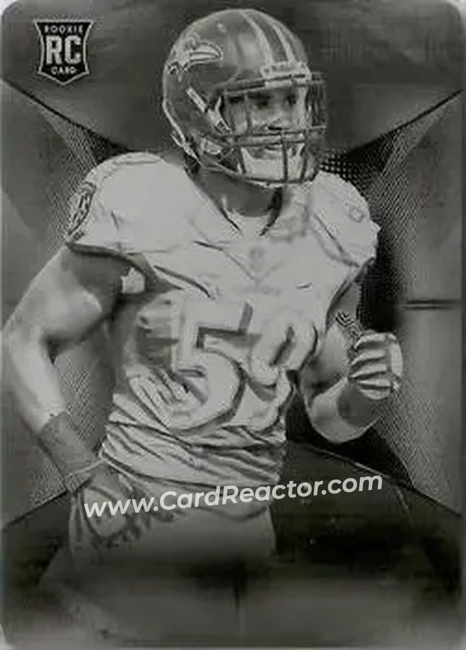 2013 Panini Black - Printing Plates Black #106 - Arthur Brown - Baltimore Ravens