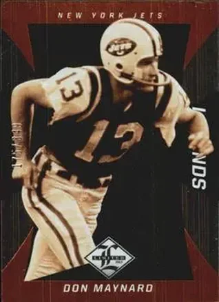 2013 Panini Limited #115 - Don Maynard - New York Jets