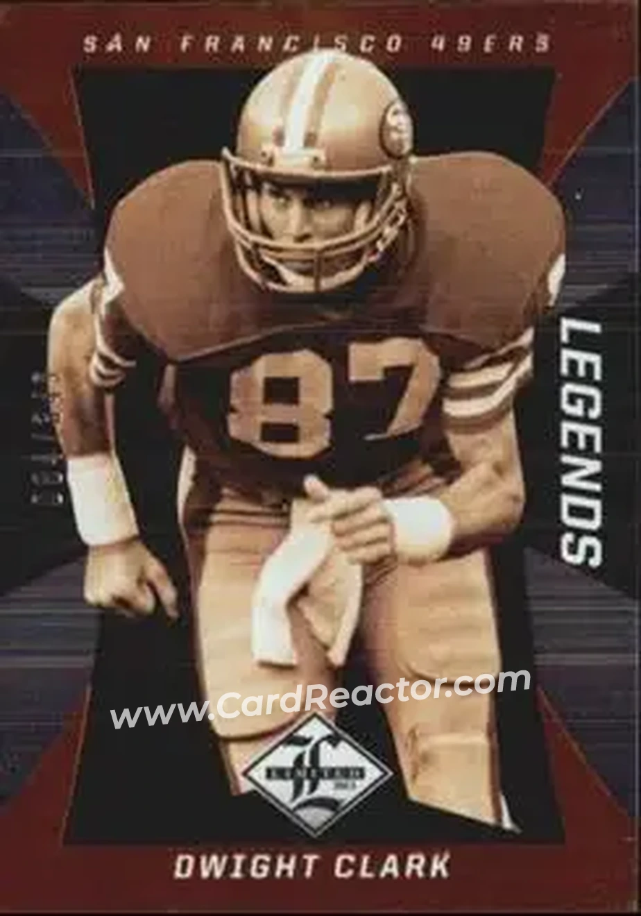 2013 Panini Limited #119 - Dwight Clark - San Francisco 49ers - Front