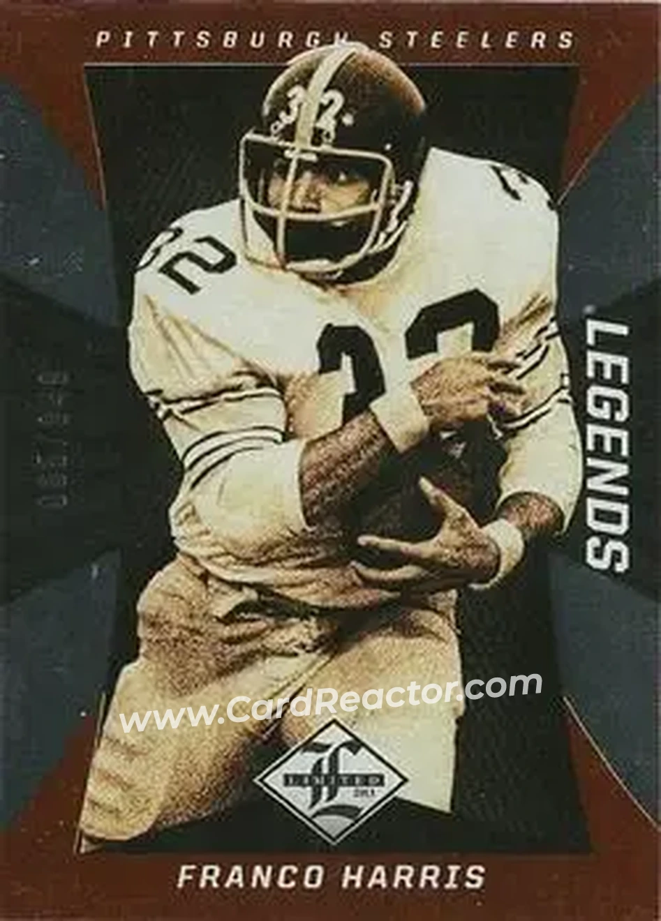 2013 Panini Limited #126 - Franco Harris - Pittsburgh Steelers - Front