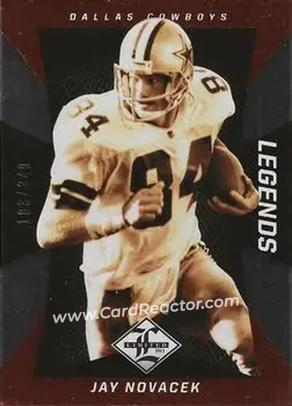 2013 Panini Limited #133 - Jay Novacek - Dallas Cowboys - Front