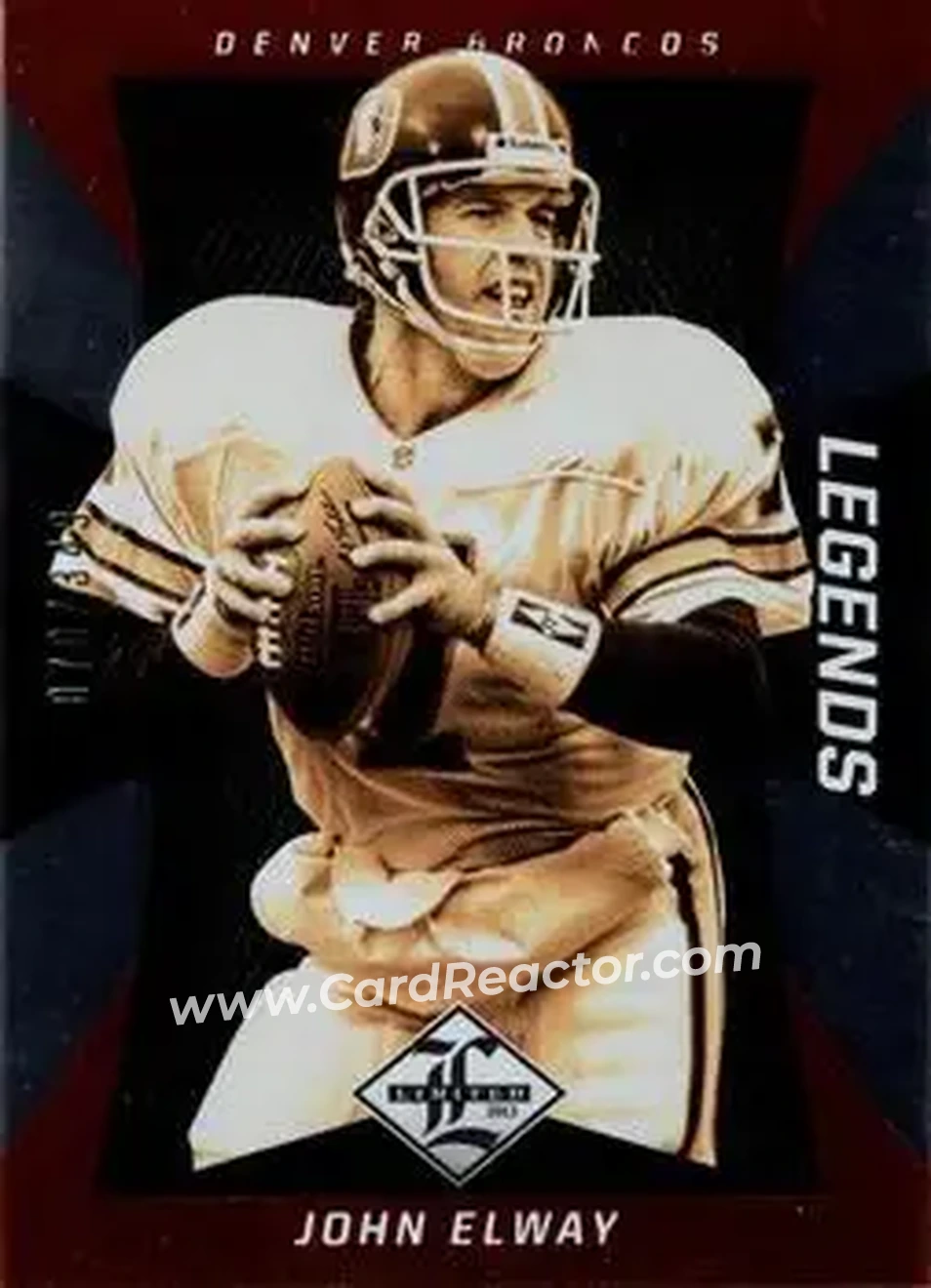2013 Panini Limited #139 - John Elway - Denver Broncos - Front