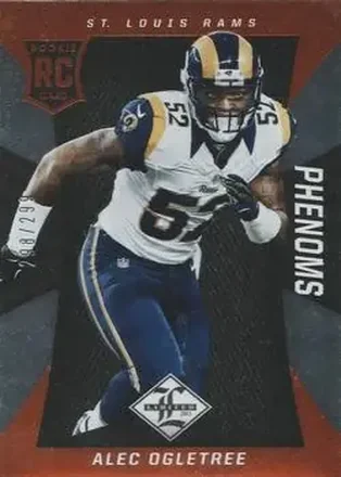 2013 Panini Limited #154 - Alec Ogletree - St. Louis Rams