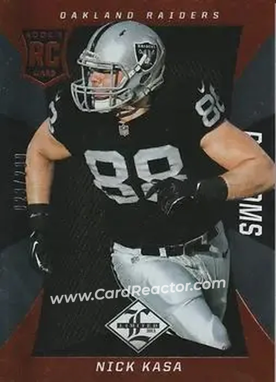 2013 Panini Limited #187 - Nick Kasa - Oakland Raiders