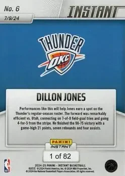 Back of Dillon Jones