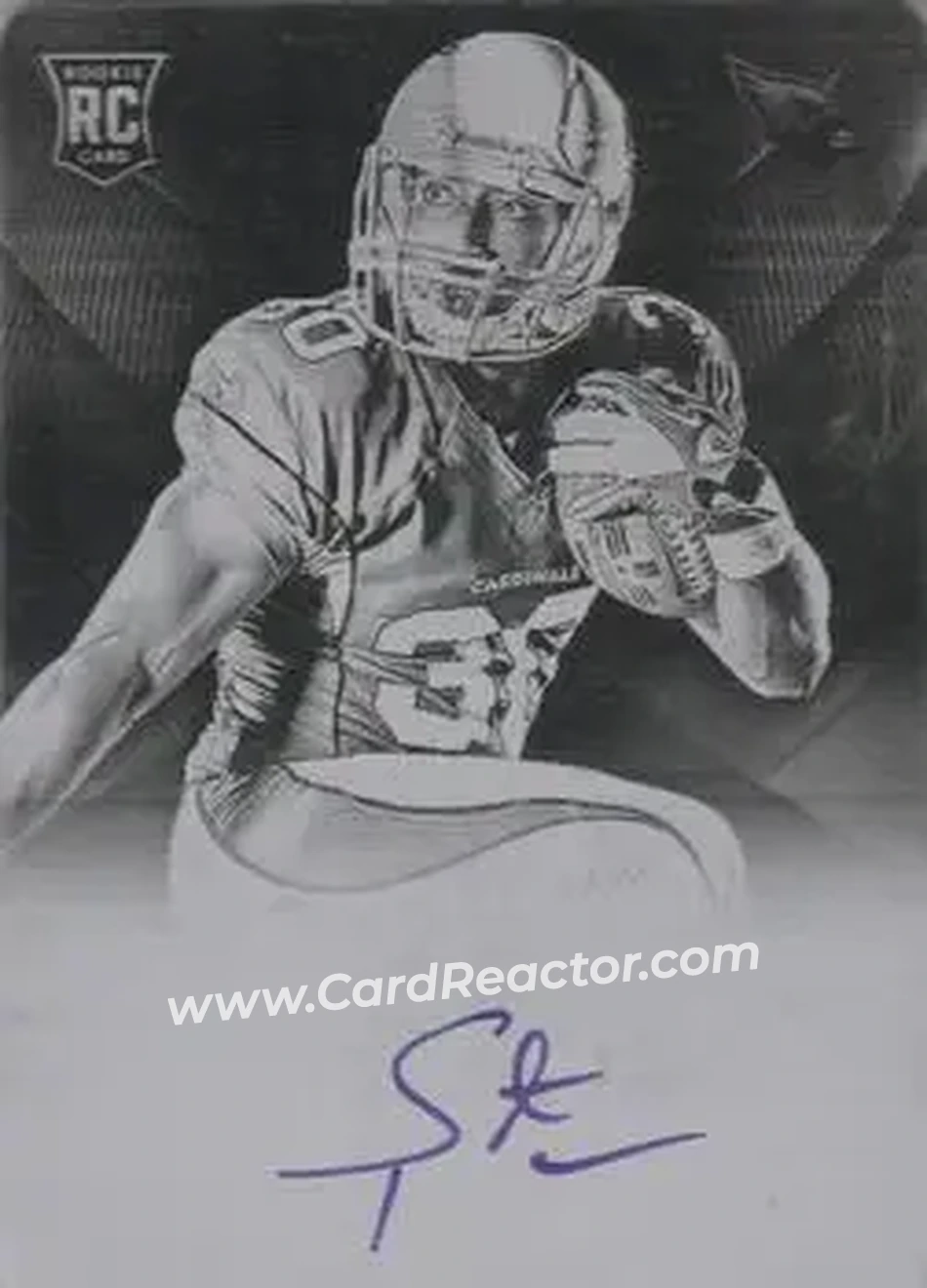 2013 Panini Black - Printing Plates Black #234 - Stepfan Taylor - Arizona Cardinals