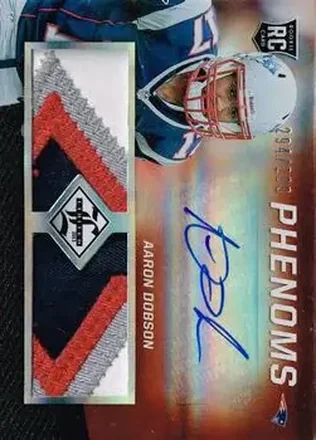 2013 Panini Limited #201 - Aaron Dobson - New England Patriots