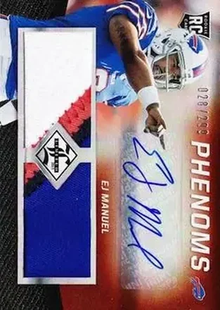 2013 Panini Limited #209 - EJ Manuel - Buffalo Bills