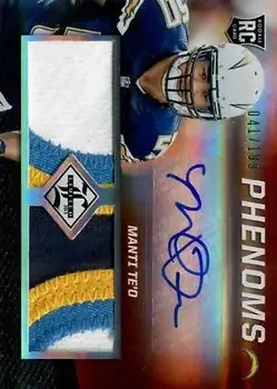 2013 Panini Limited #222 - Manti Te'o - San Diego Chargers