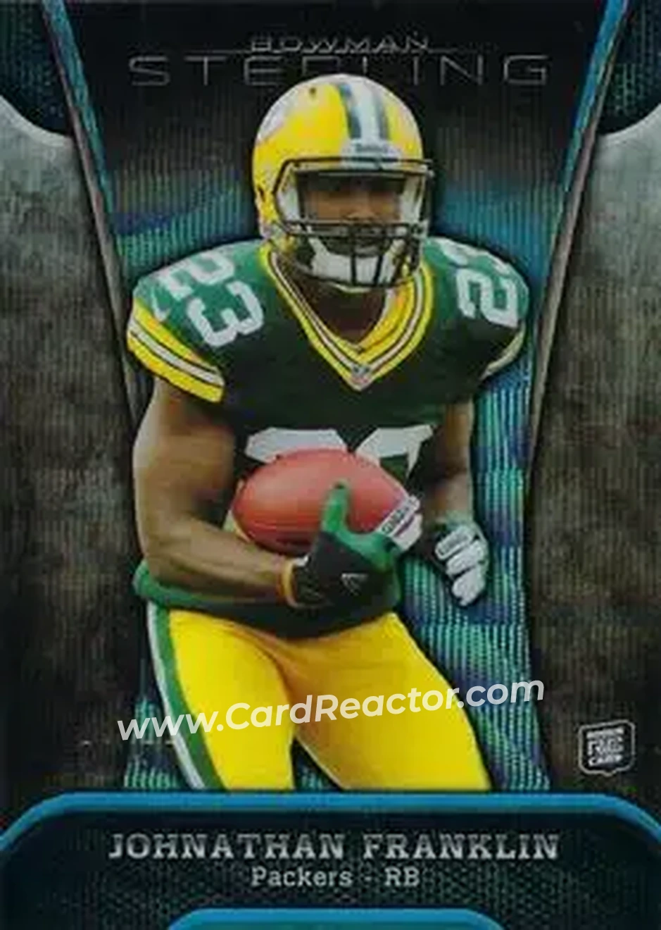 2013 Bowman Sterling - Blue Refractors #95 - Johnathan Franklin - Green Bay Packers