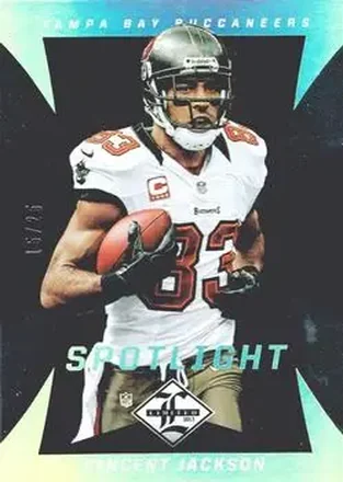 2013 Panini Limited - Gold Spotlight #93 - Vincent Jackson - Tampa Bay Buccaneers