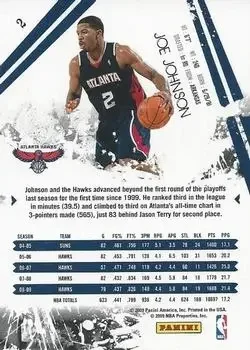 Back of Joe Johnson