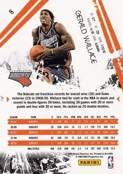 Back of Gerald Wallace