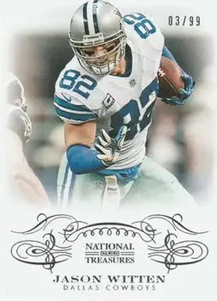 2013 Panini National Treasures #27 - Jason Witten - Dallas Cowboys