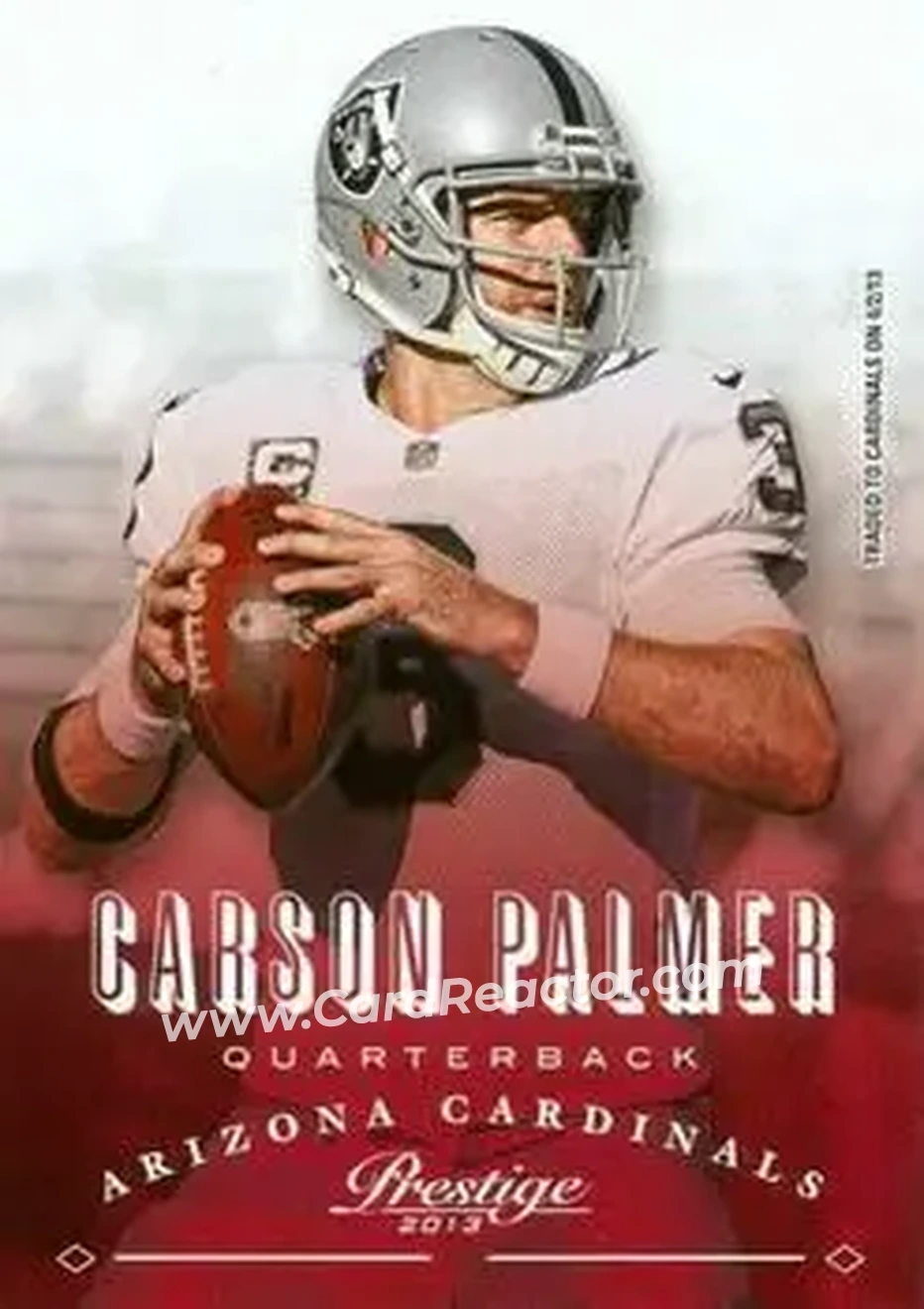 2013 Panini Prestige #1 - Carson Palmer - Arizona Cardinals - Front
