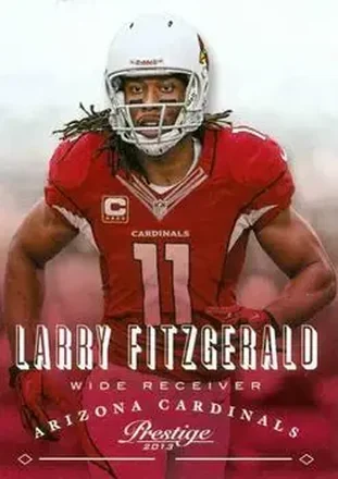 2013 Panini Prestige #2 - Larry Fitzgerald - Arizona Cardinals