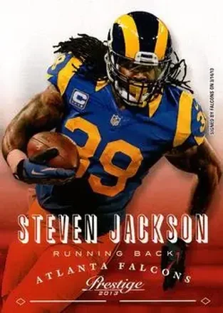 2013 Panini Prestige #10 - Steven Jackson - Atlanta Falcons