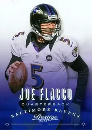 2013 Panini Prestige #13 - Joe Flacco - Baltimore Ravens