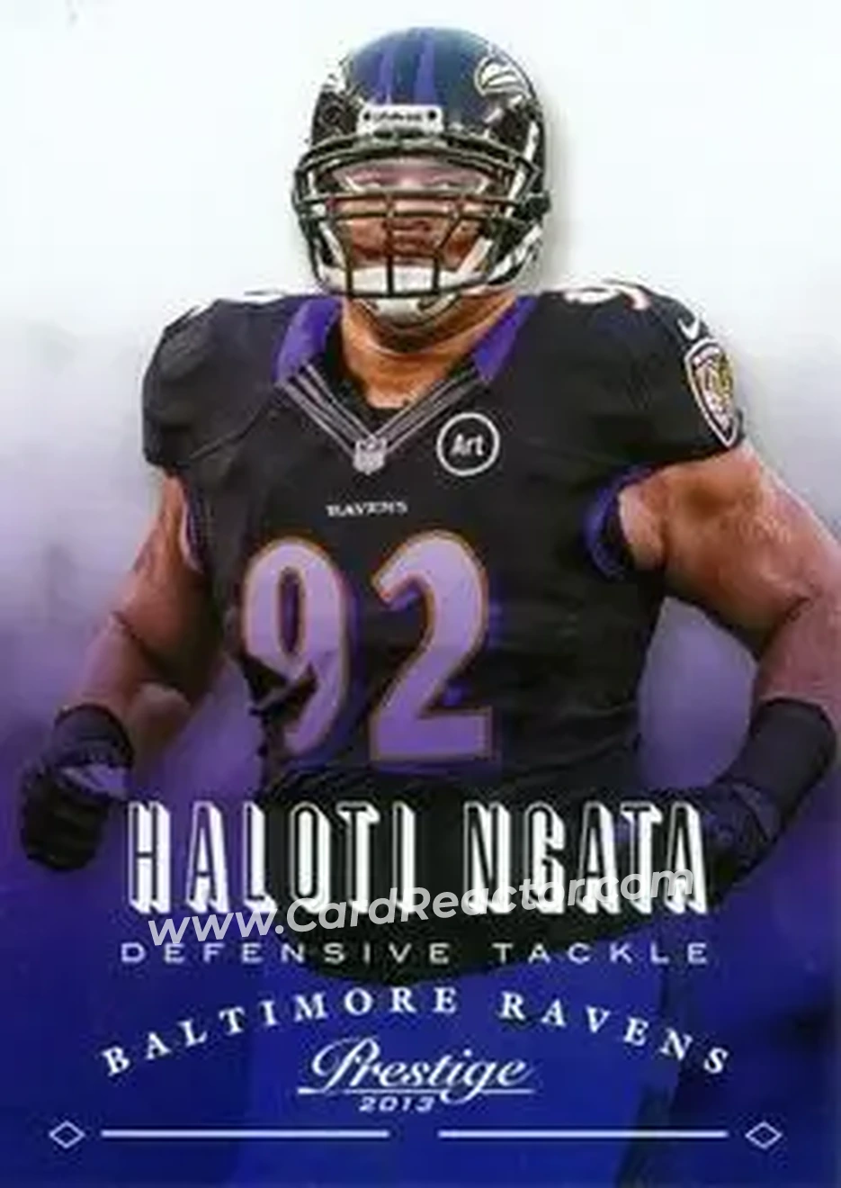 2013 Panini Prestige #14 - Haloti Ngata - Baltimore Ravens - Front
