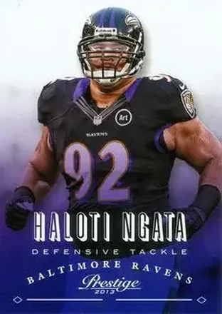 2013 Panini Prestige #14 - Haloti Ngata - Baltimore Ravens