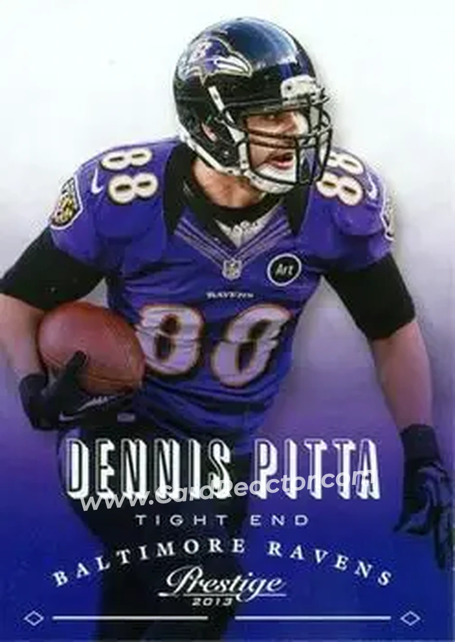 2013 Panini Prestige #17 - Dennis Pitta - Baltimore Ravens - Front