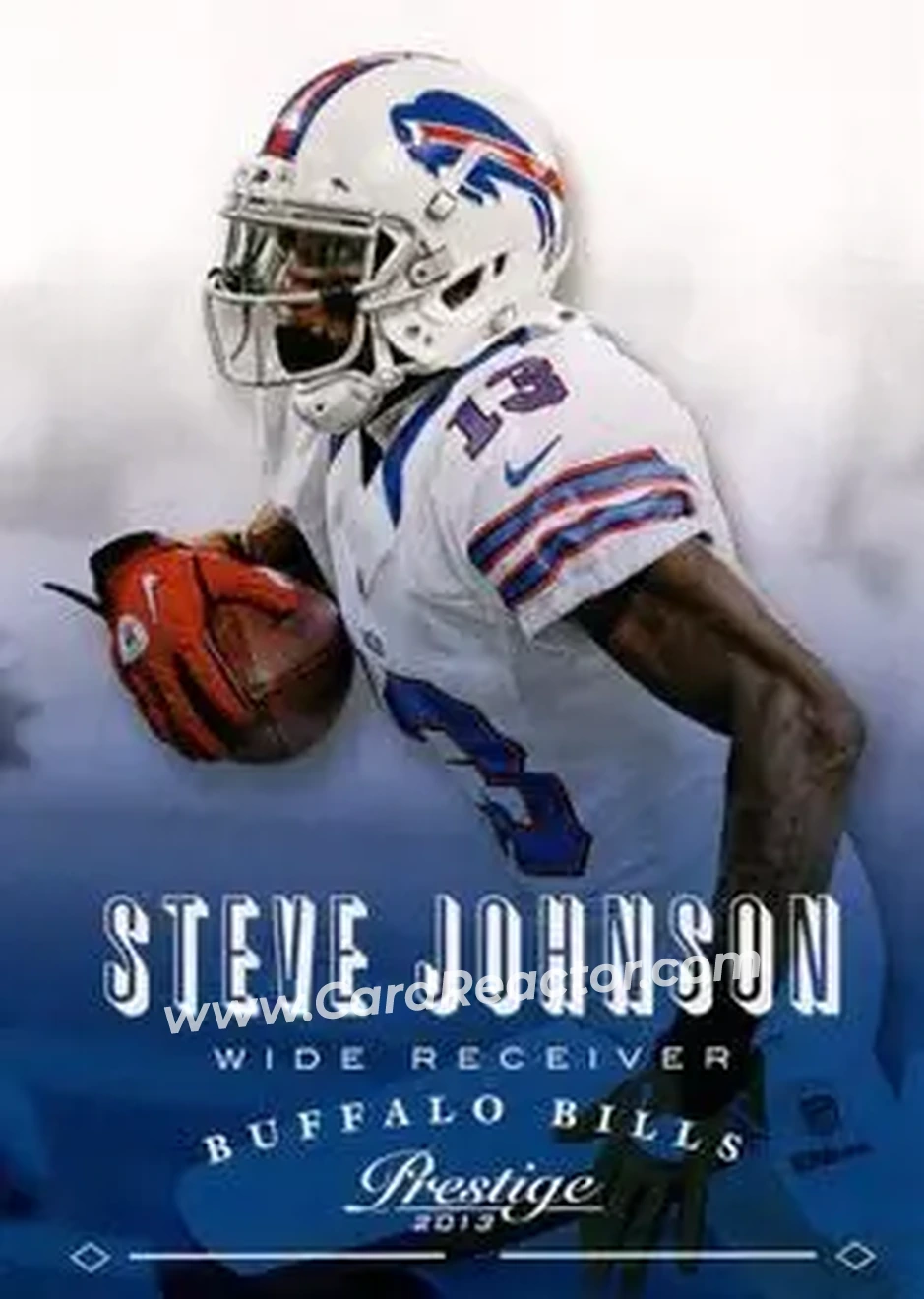 2013 Panini Prestige #21 - Steve Johnson - Buffalo Bills - Front