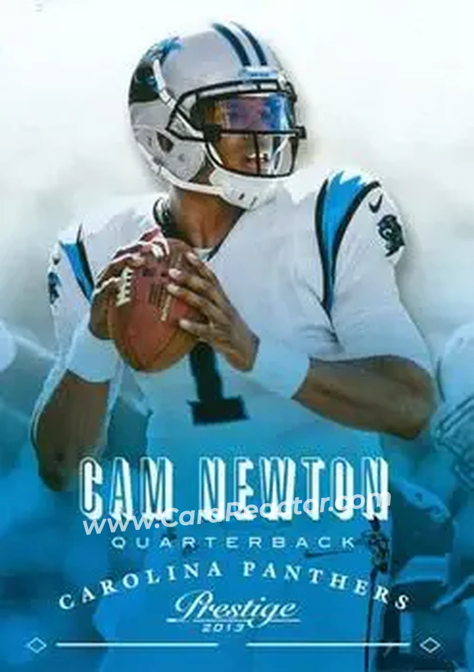 2013 Panini Prestige #26 - Cam Newton - Carolina Panthers - Front