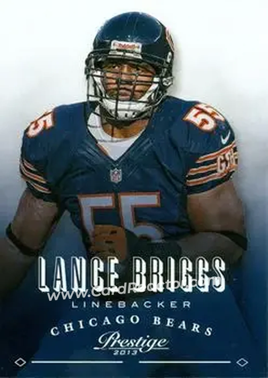 2013 Panini Prestige #38 - Lance Briggs - Chicago Bears - Front