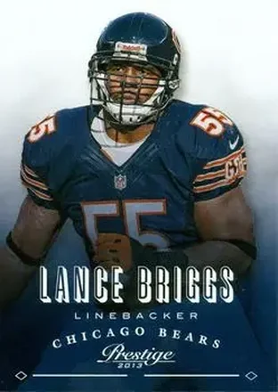 2013 Panini Prestige #38 - Lance Briggs - Chicago Bears