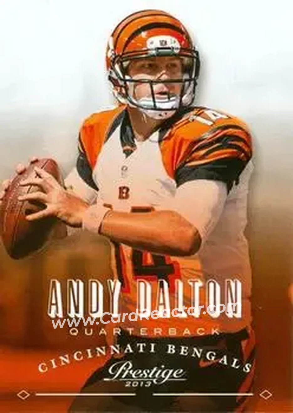 2013 Panini Prestige #39 - Andy Dalton - Cincinnati Bengals - Front