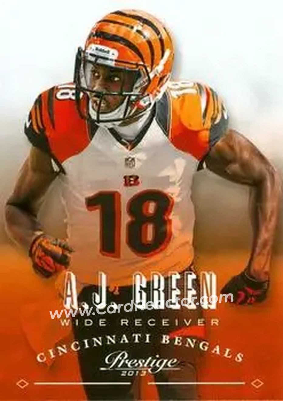 2013 Panini Prestige #40 - A.J. Green - Cincinnati Bengals - Front