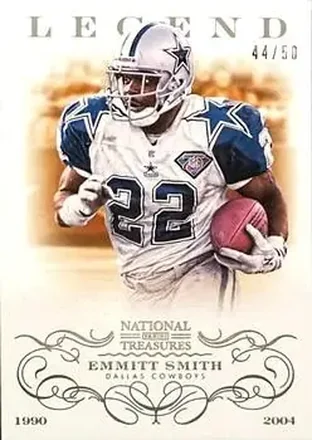 2013 Panini National Treasures #119 - Emmitt Smith - Dallas Cowboys