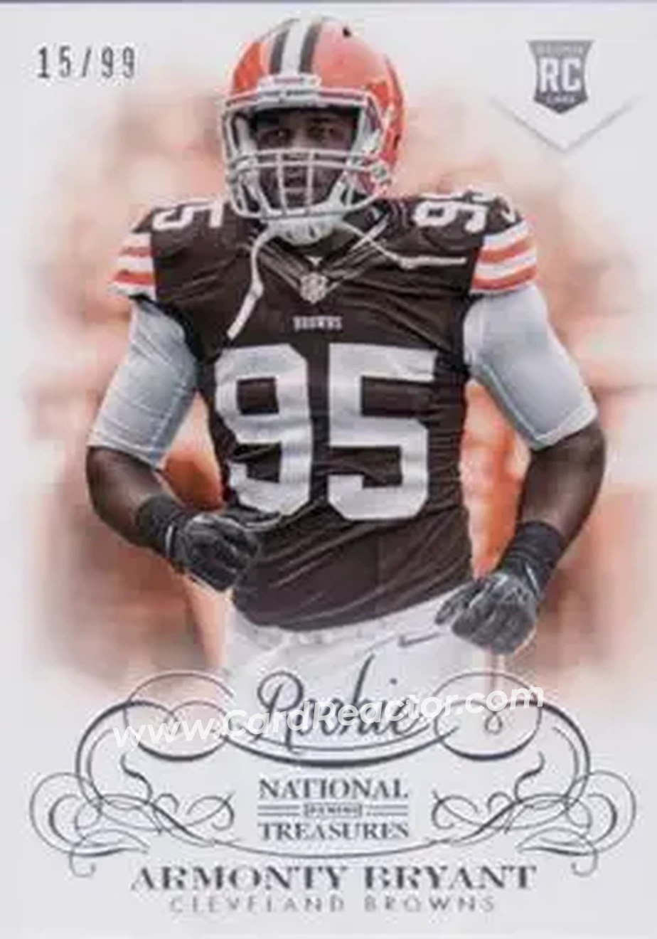 2013 Panini National Treasures #153 - Armonty Bryant - Cleveland Browns - Front