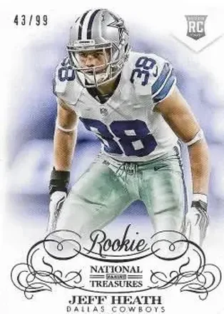 2013 Panini National Treasures #165 - Jeff Heath - Dallas Cowboys
