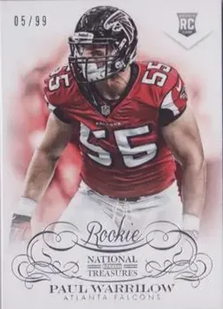 2013 Panini National Treasures #188 - Paul Worrilow - Atlanta Falcons