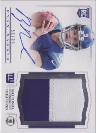 2013 Panini National Treasures #232 - Ryan Nassib - New York Giants