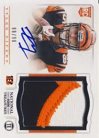 2013 Panini National Treasures #237 - Tyler Eifert - Cincinnati Bengals