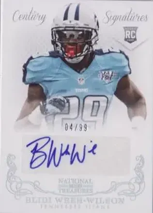2013 Panini National Treasures #253 - Blidi Wreh-Wilson - Tennessee Titans