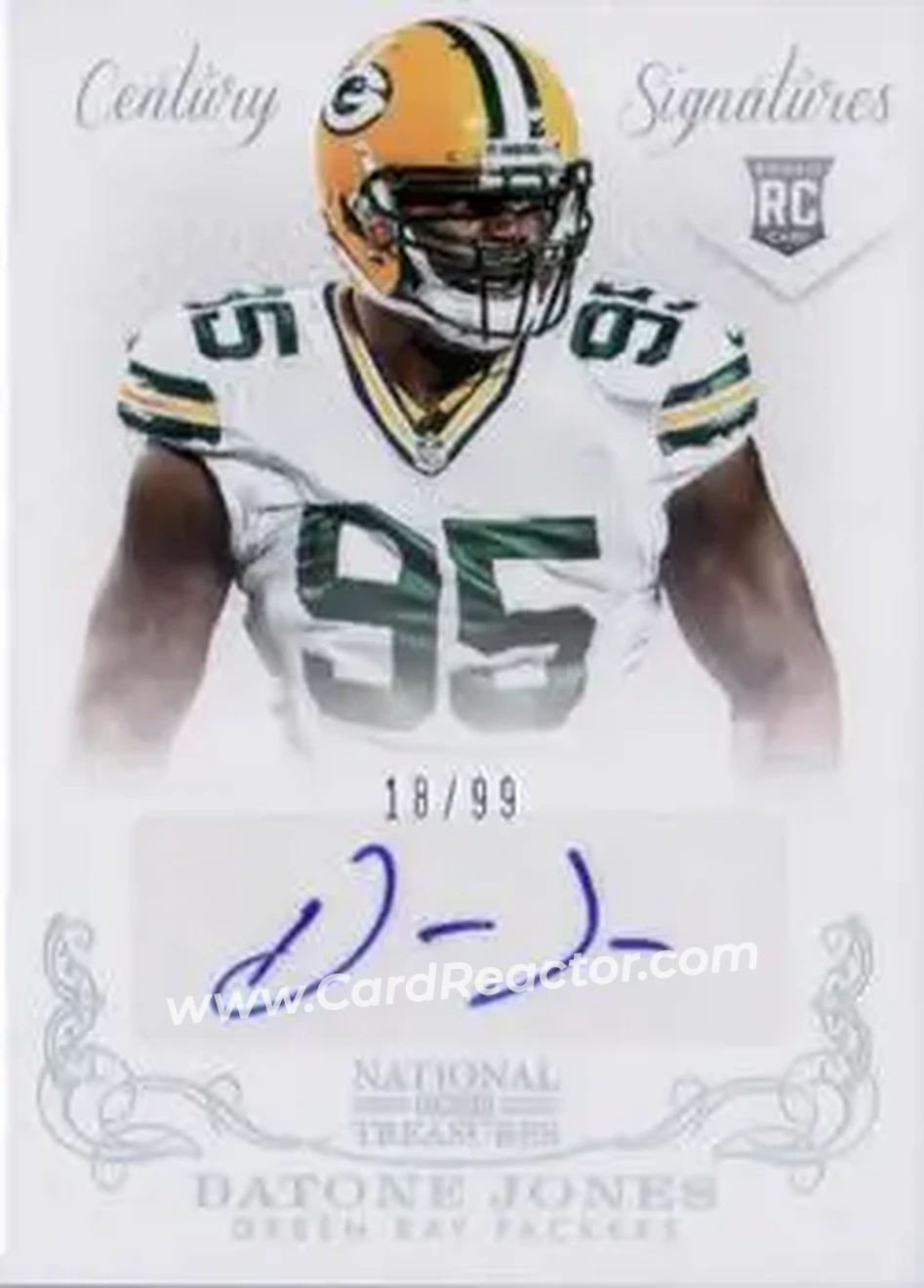 2013 Panini National Treasures #268 - Datone Jones - Green Bay Packers