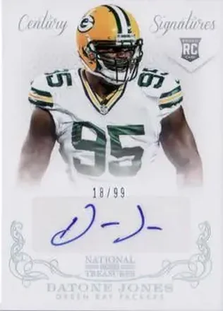 2013 Panini National Treasures #268 - Datone Jones - Green Bay Packers
