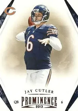 2013 Panini Prominence #17 - Jay Cutler - Chicago Bears