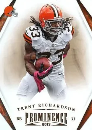 2013 Panini Prominence #25 - Trent Richardson - Cleveland Browns